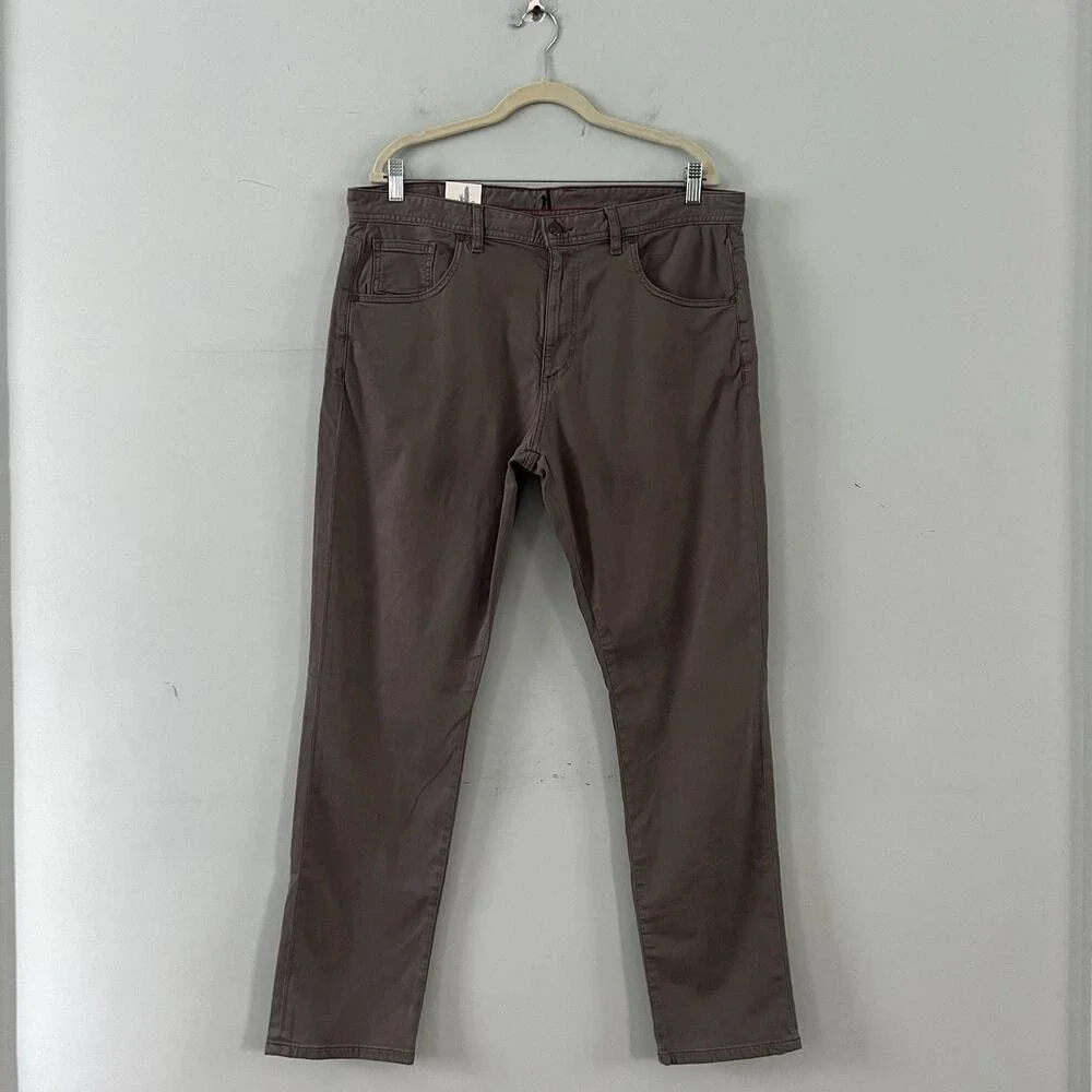 NWT Johnnie-O Hugo‎ 5-Pocket Pants Granite Gray Twill Preppy Jeans